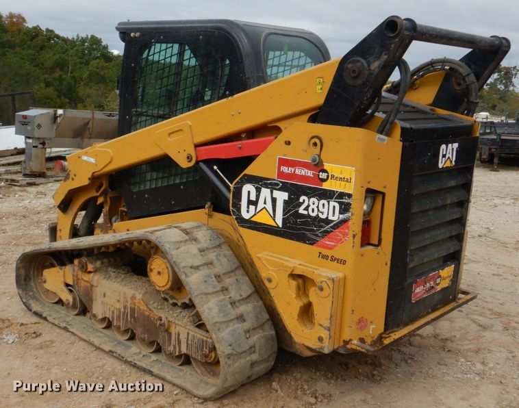 image for item IM9519 2014 Caterpillar 289D  tracked skid steer loader