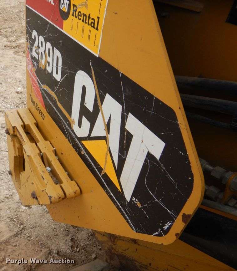 image for item IM9519 2014 Caterpillar 289D  tracked skid steer loader