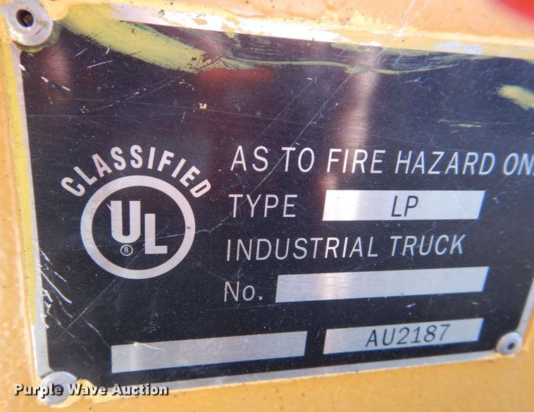 image for item JG9001 2006 Caterpillar GC55KS1  forklift