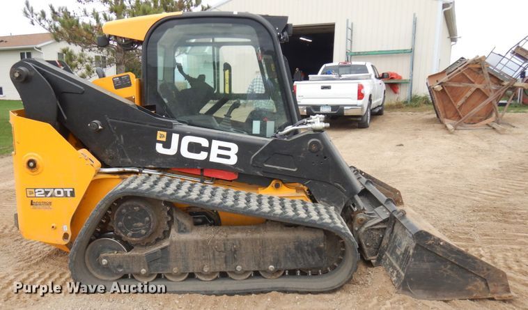 image for item JQ9399 2019 JCB 270T  tracked skid steer loader