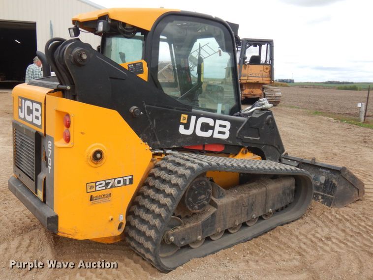 image for item JQ9399 2019 JCB 270T  tracked skid steer loader