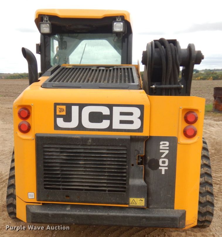 image for item JQ9399 2019 JCB 270T  tracked skid steer loader