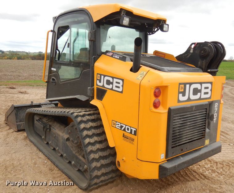 image for item JQ9399 2019 JCB 270T  tracked skid steer loader