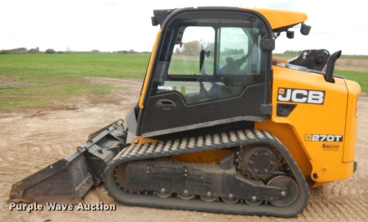 image for item JQ9399 2019 JCB 270T  tracked skid steer loader