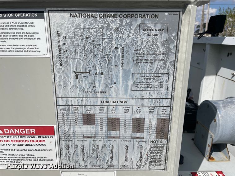 image for item JQ9408 2013 Freightliner 114SD  crane truck