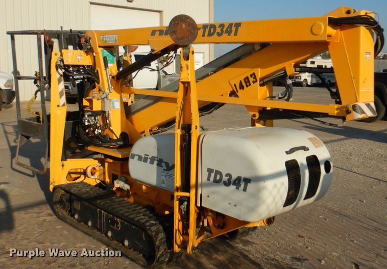 image for item JS9172 Nifty TD34T  boom lift