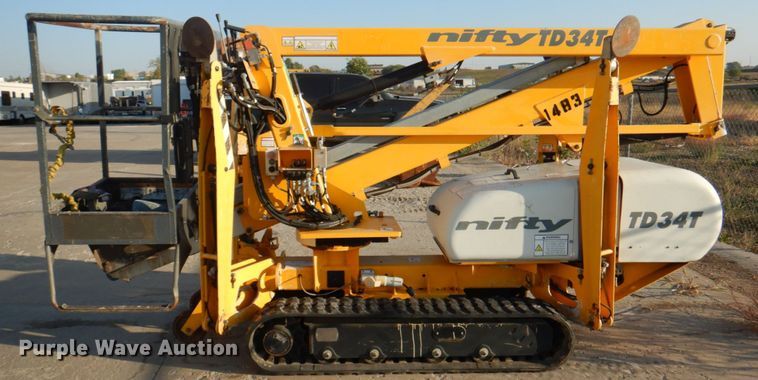image for item JS9172 Nifty TD34T  boom lift