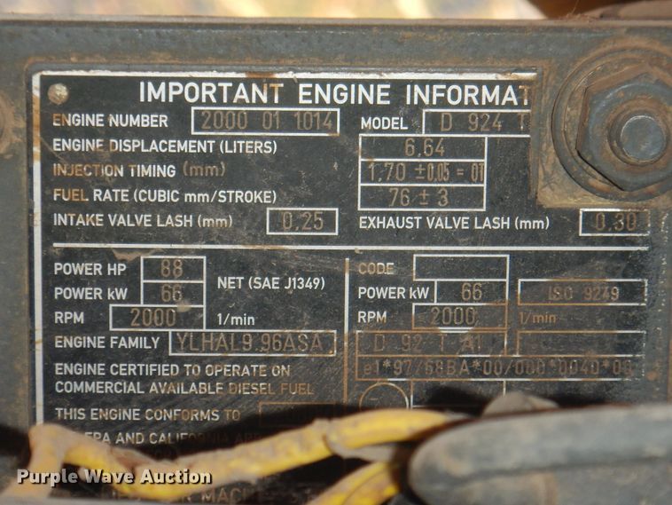 image for item JS9180 Liebherr LR611  track loader