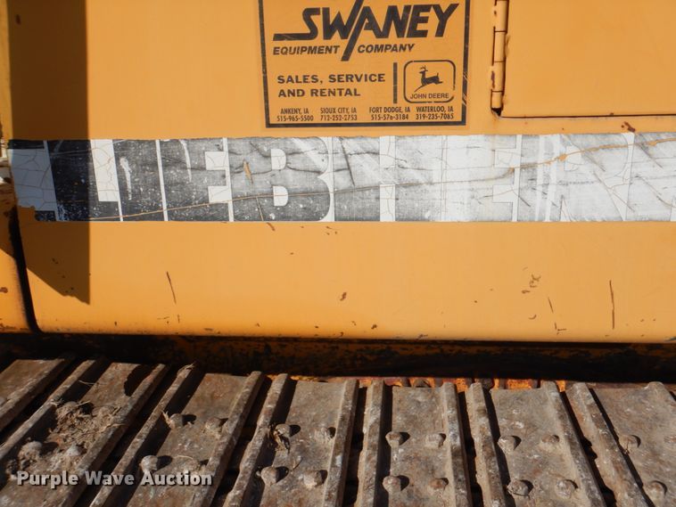 image for item JS9180 Liebherr LR611  track loader