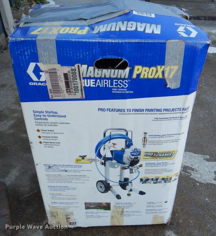 image for item JS9202 Graco Magnum ProX17  paint sprayer