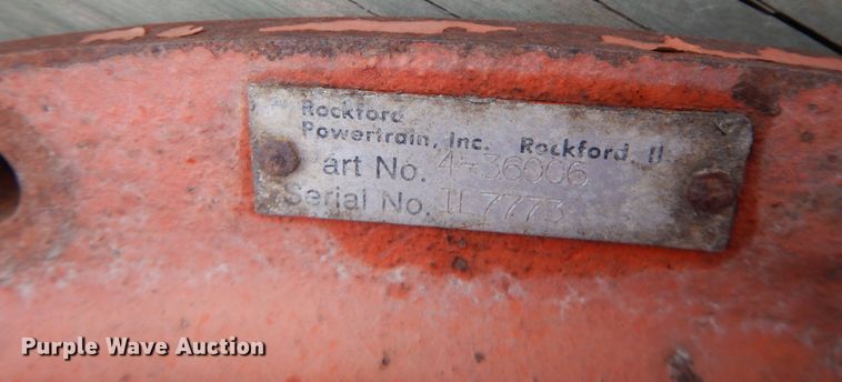 image for item JS9482 Rockford 1300  18" three disc clutch