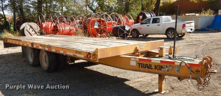 image for item JS9493 2000 Trail King TK40-2400  tilt deck equipment trailer