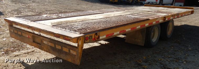 image for item JS9493 2000 Trail King TK40-2400  tilt deck equipment trailer