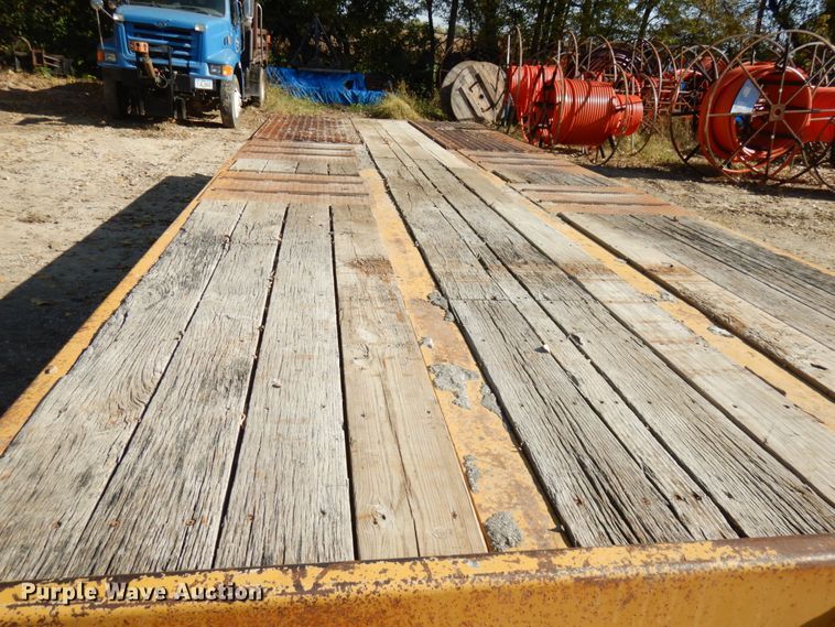 image for item JS9493 2000 Trail King TK40-2400  tilt deck equipment trailer