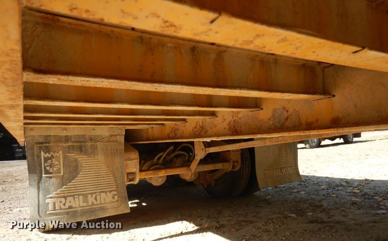 image for item JS9493 2000 Trail King TK40-2400  tilt deck equipment trailer