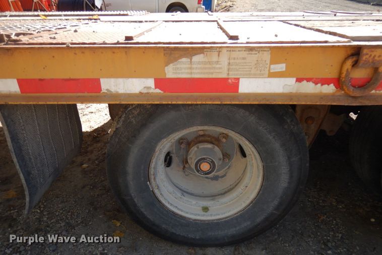 image for item JS9493 2000 Trail King TK40-2400  tilt deck equipment trailer