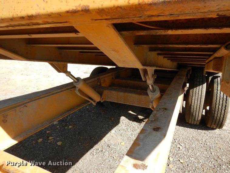 image for item JS9493 2000 Trail King TK40-2400  tilt deck equipment trailer