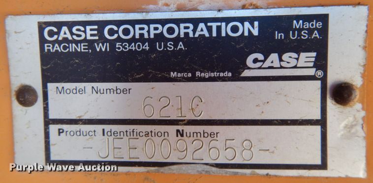 image for item JS9513 1999 Case 621C  wheel loader