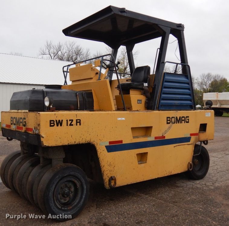 image for item JS9525 1990 Bomag BW12R  pneumatic roller