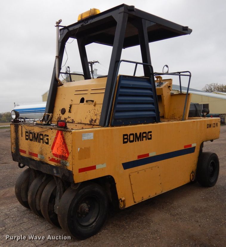 image for item JS9525 1990 Bomag BW12R  pneumatic roller