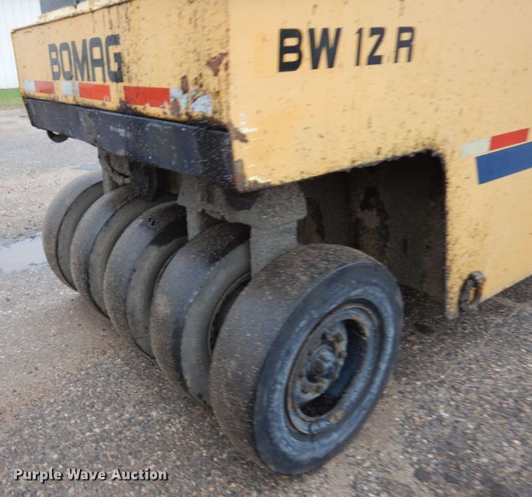 image for item JS9525 1990 Bomag BW12R  pneumatic roller