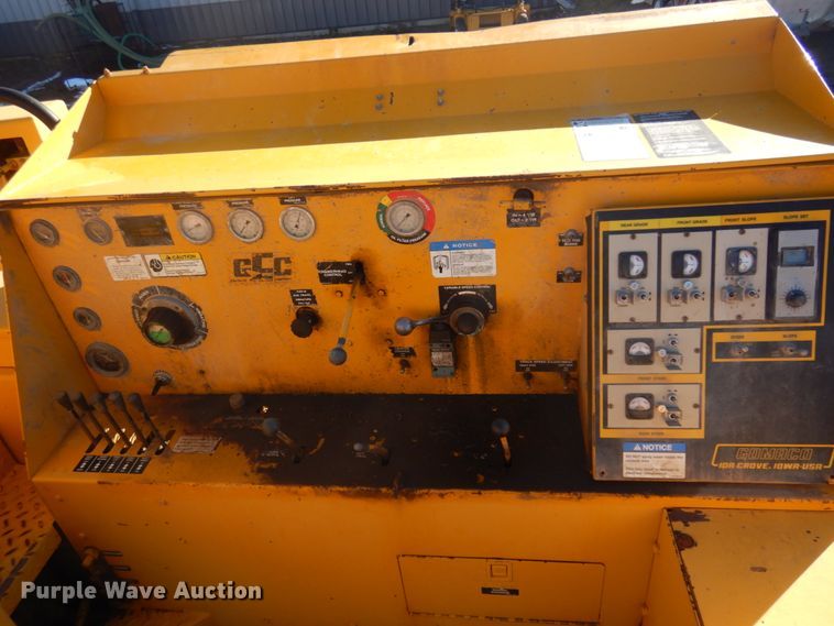 image for item JZ9798 1988 Gomaco GT6300  curb machine