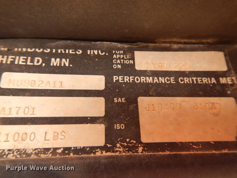 image for item JZ9800 1994 Caterpillar CP-323  single drum vibratory roller