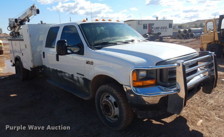 image for item JZ9811 2001 Ford F450 Super Duty  utility / service truck