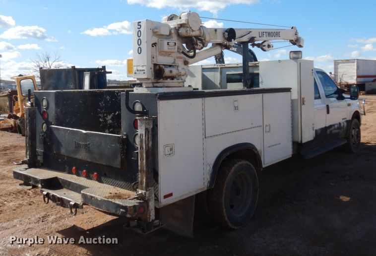 image for item JZ9811 2001 Ford F450 Super Duty  utility / service truck