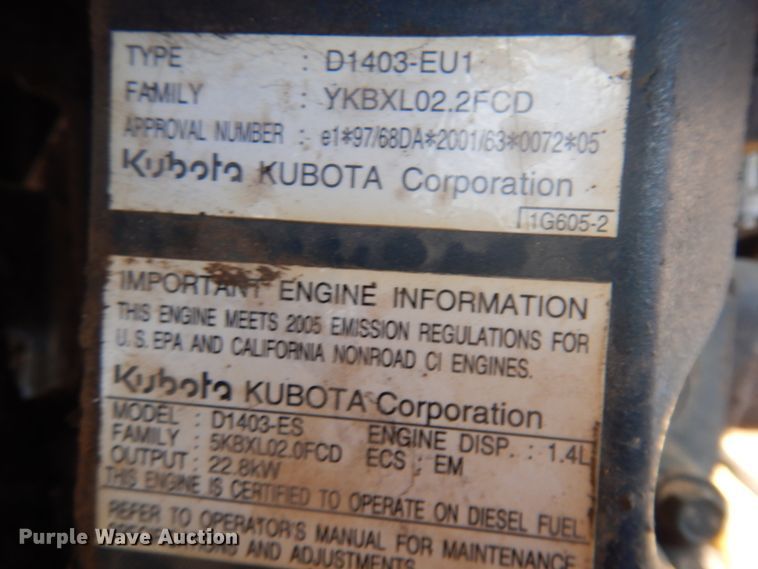 image for item JZ9818 2006 Rammax P48K4B  single drum vibratory roller