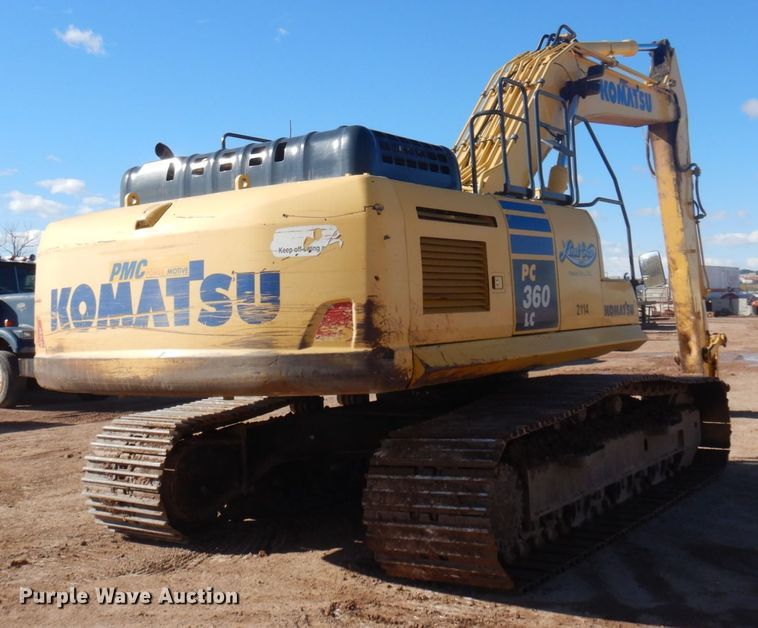 image for item JZ9821 2012 Komatsu PC360LC-10  excavator