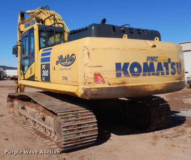 image for item JZ9821 2012 Komatsu PC360LC-10  excavator