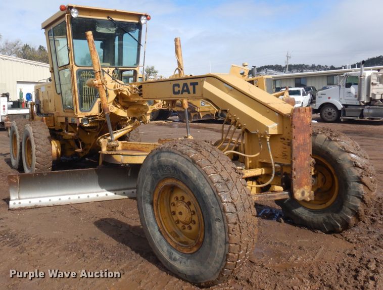 image for item JZ9827 1987 Caterpillar 140G  motor grader