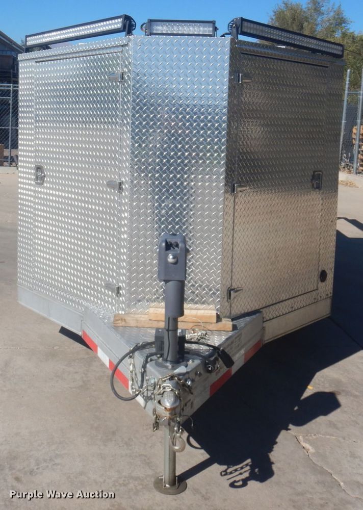 image for item JZ9834 2018 Alum-Line  surface cleaning trailer