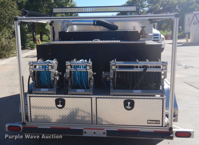 image for item JZ9834 2018 Alum-Line  surface cleaning trailer