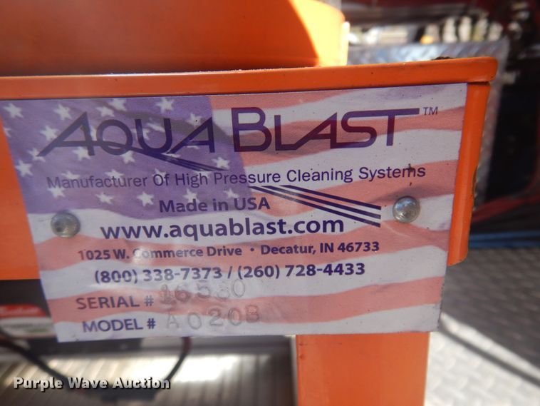 image for item JZ9834 2018 Alum-Line  surface cleaning trailer