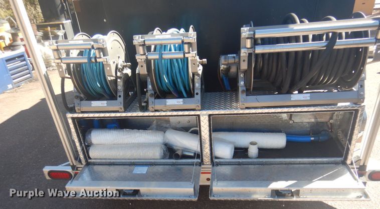 image for item JZ9834 2018 Alum-Line  surface cleaning trailer