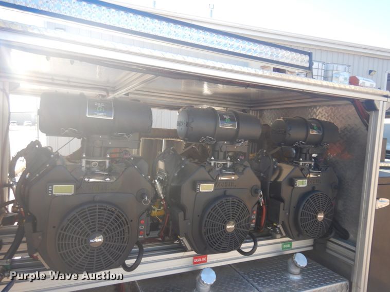 image for item JZ9834 2018 Alum-Line  surface cleaning trailer