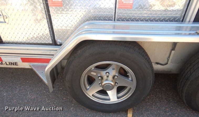 image for item JZ9834 2018 Alum-Line  surface cleaning trailer