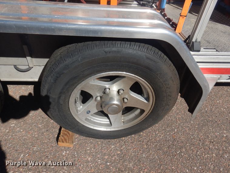 image for item JZ9834 2018 Alum-Line  surface cleaning trailer