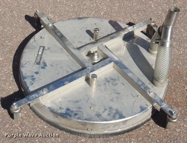 image for item JZ9834 2018 Alum-Line  surface cleaning trailer