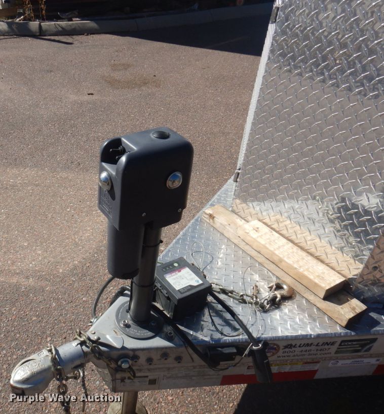 image for item JZ9834 2018 Alum-Line  surface cleaning trailer