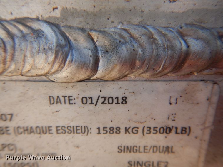 image for item JZ9834 2018 Alum-Line  surface cleaning trailer