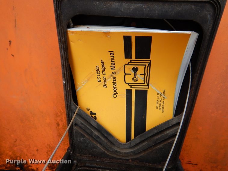 image for item KA9453 Vermeer BC1250A  wood chipper
