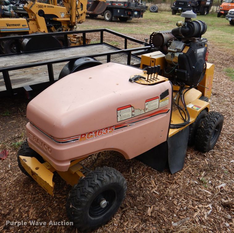 image for item KA9454 2010 Rayco RG1635 Super Jr.  stump grinder