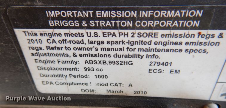 image for item KA9454 2010 Rayco RG1635 Super Jr.  stump grinder