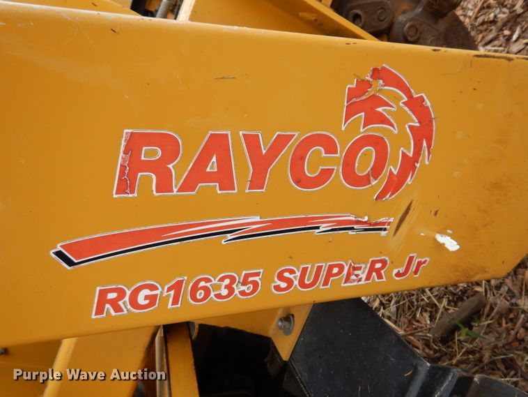 image for item KA9454 2010 Rayco RG1635 Super Jr.  stump grinder