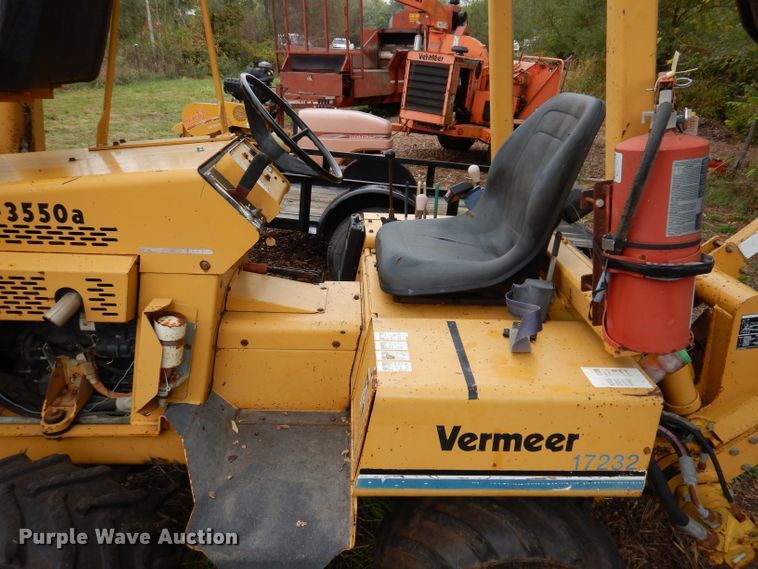 image for item KA9456 1997 Vermeer V3550A  trencher