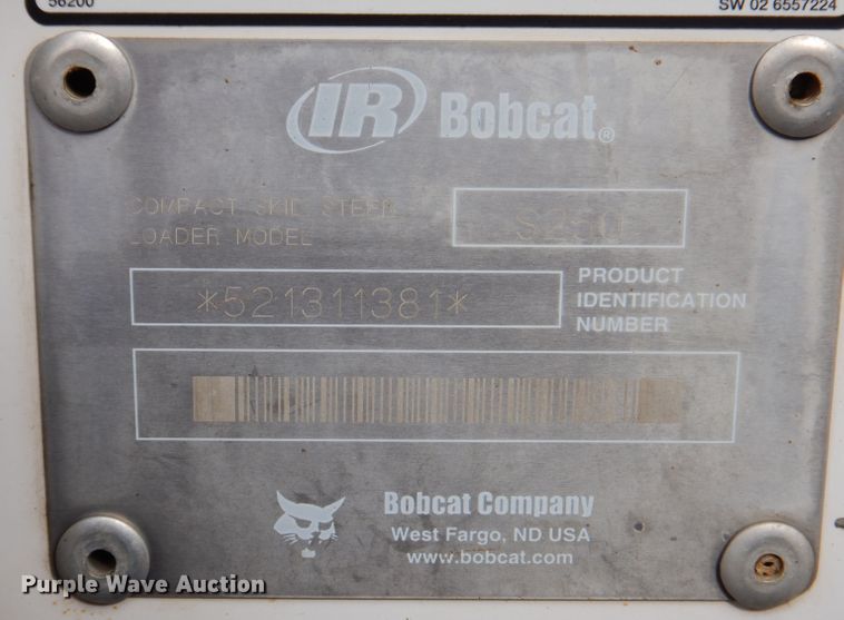 image for item KA9459 2002 Bobcat S250  skid steer loader
