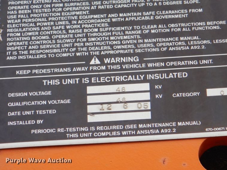 image for item KA9460 2006 GMC C5500  forestry bucket truck